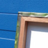 ophangsysteem tuinposter houten frame voor buiten